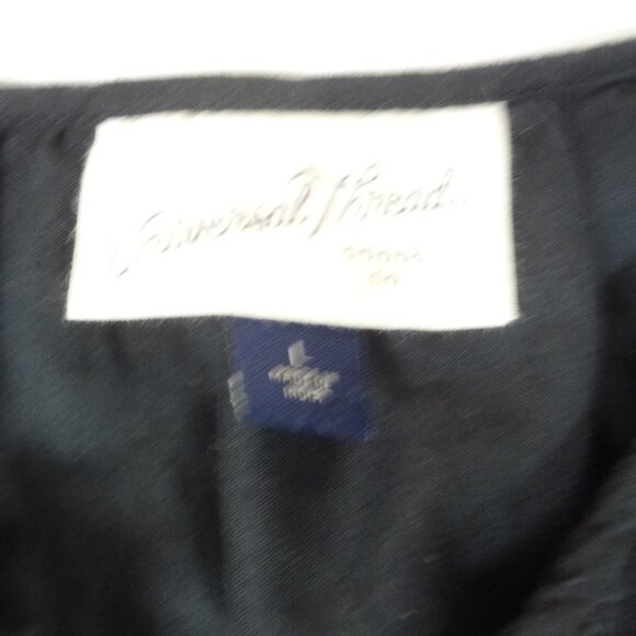 UNIVERSAL THREADS BLACK EYELET LACE MINI DRESS 3/4 SLEEVE WOMENS SIZE LARGE L255 - Picture 7 of 10